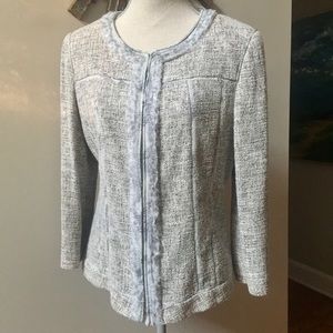 ELIE TAHARI Tweed Designer Lady Jacket (Retail $498!)